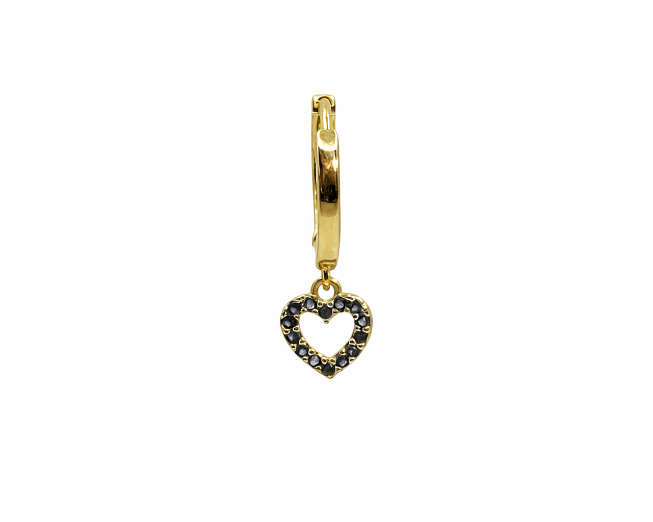 Orecchino Singolo Cuore