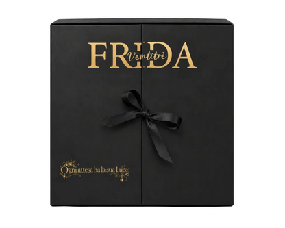 Calendario dell'Avvento Frida Ventitrè 2026 — Personalizzato