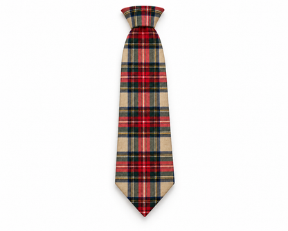 Cravatta Guen Alchimia Beige Tartan | Frida Ventitrè