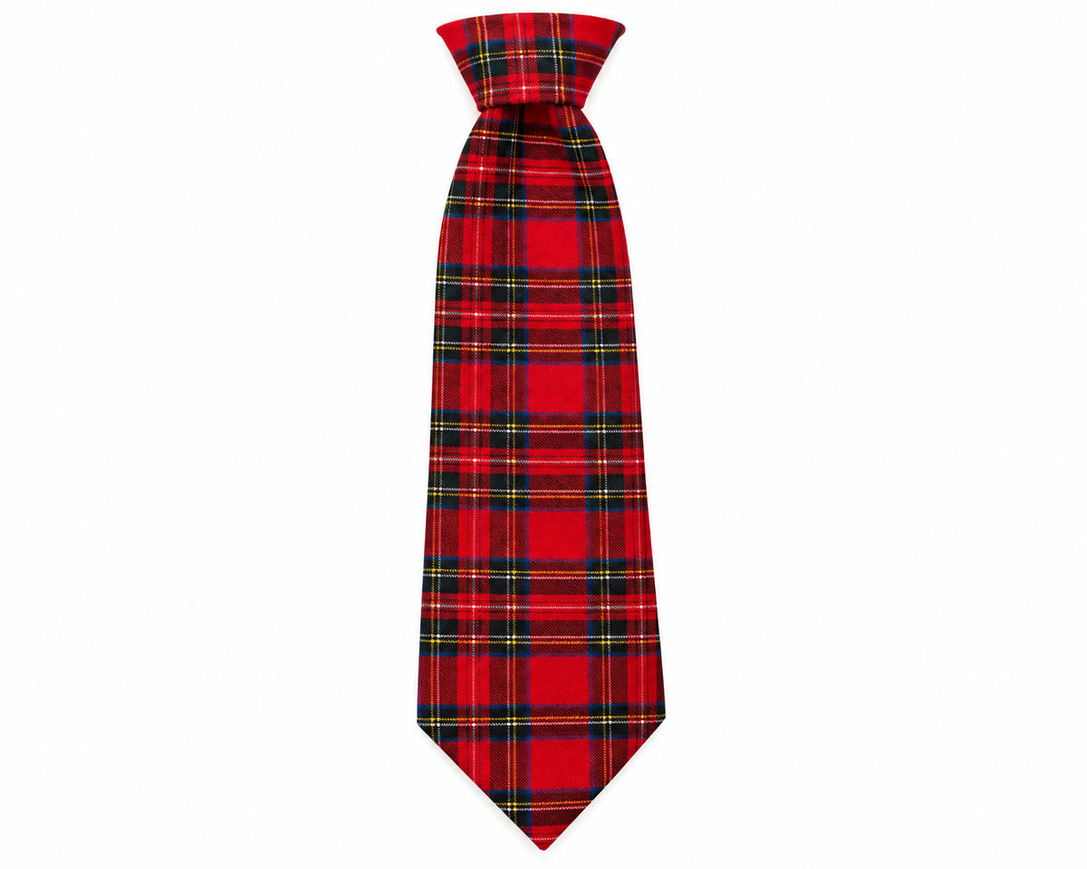 Cravatta Guen Alchimia Rosso Tartan | Frida Ventitrè