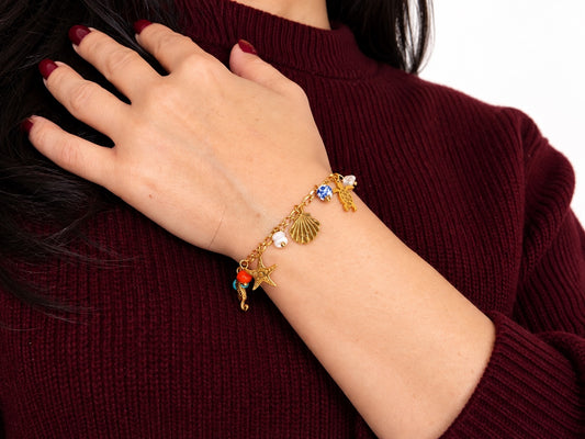 Bracciale Riviera Gold indossato